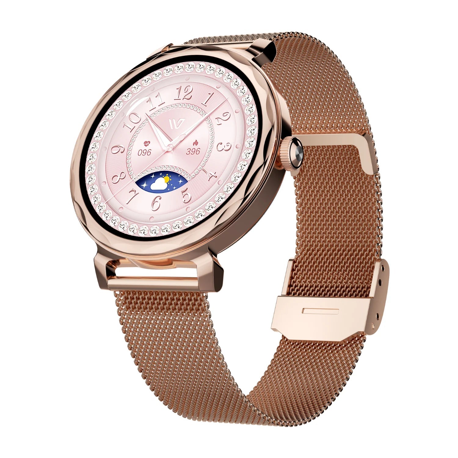 Weofly Lulu 2 Smartwatch (Silver, Gold)