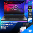 Asus ROG Strix G16 G615JHR-S5050WSM Gaming Laptop | 16" 2.5K (2560x1600) 240Hz IPS | Core i7-14650HX | 16GB RAM | 1TB SSD | RTX 5050 | Windows 11 Home | MS Office 2024 + MS 365 Basic + ROG Backpack