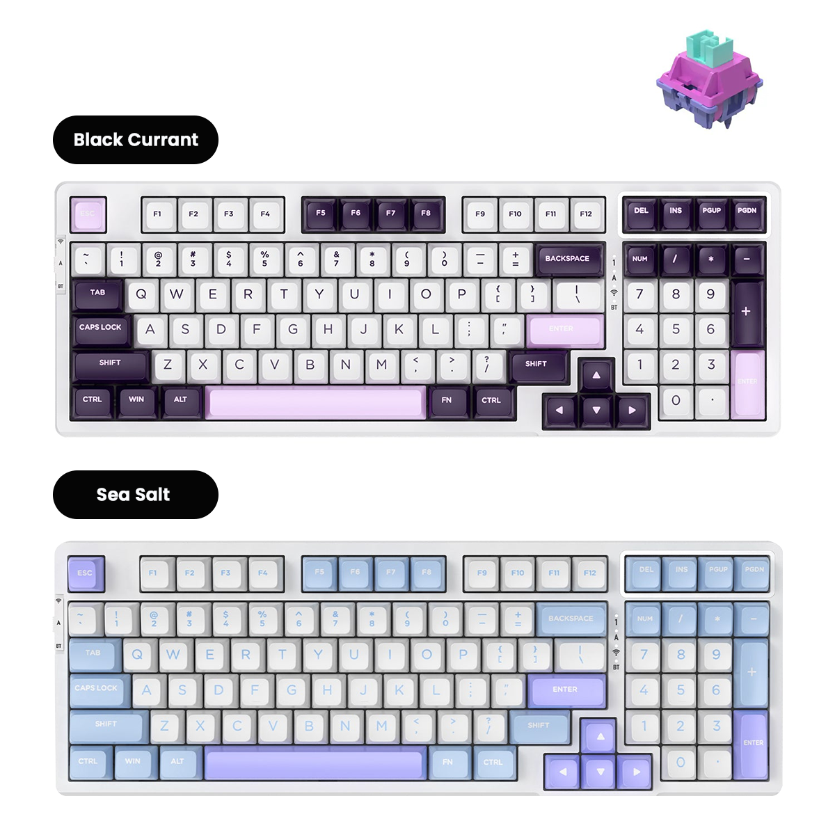 VGN V98 Pro V2 Wireless Gaming Mechanical Keyboard (Steam Wave Pro Switch)