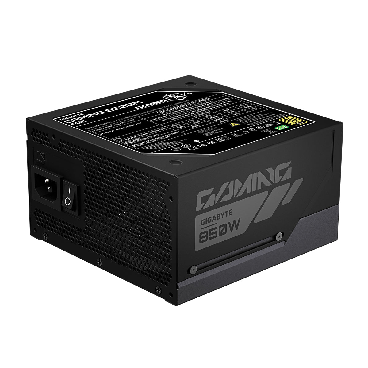Gigabyte Gaming 850GM PG5 850W ATX 12V V3.1 80+ Gold Fully Modular Power Supply