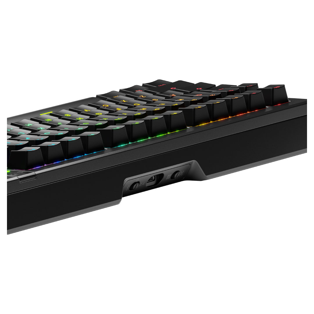 Glorious GMMK 3 Pro 75% Prebuilt Wireless Mechanical Gaming Keyboard (Black)