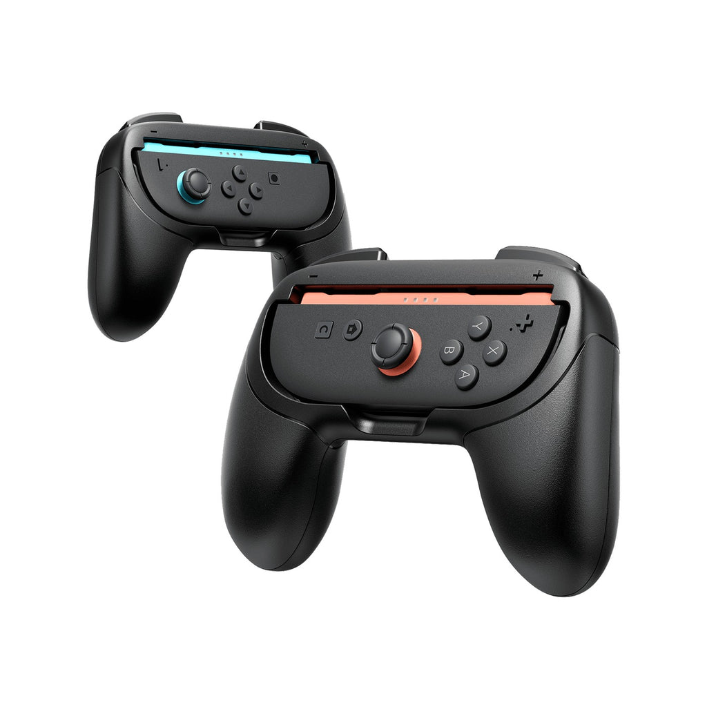 JSAUX JoyVerse Series Single Grip for Nintendo Switch Joy-Con (Black) (GP0401A)