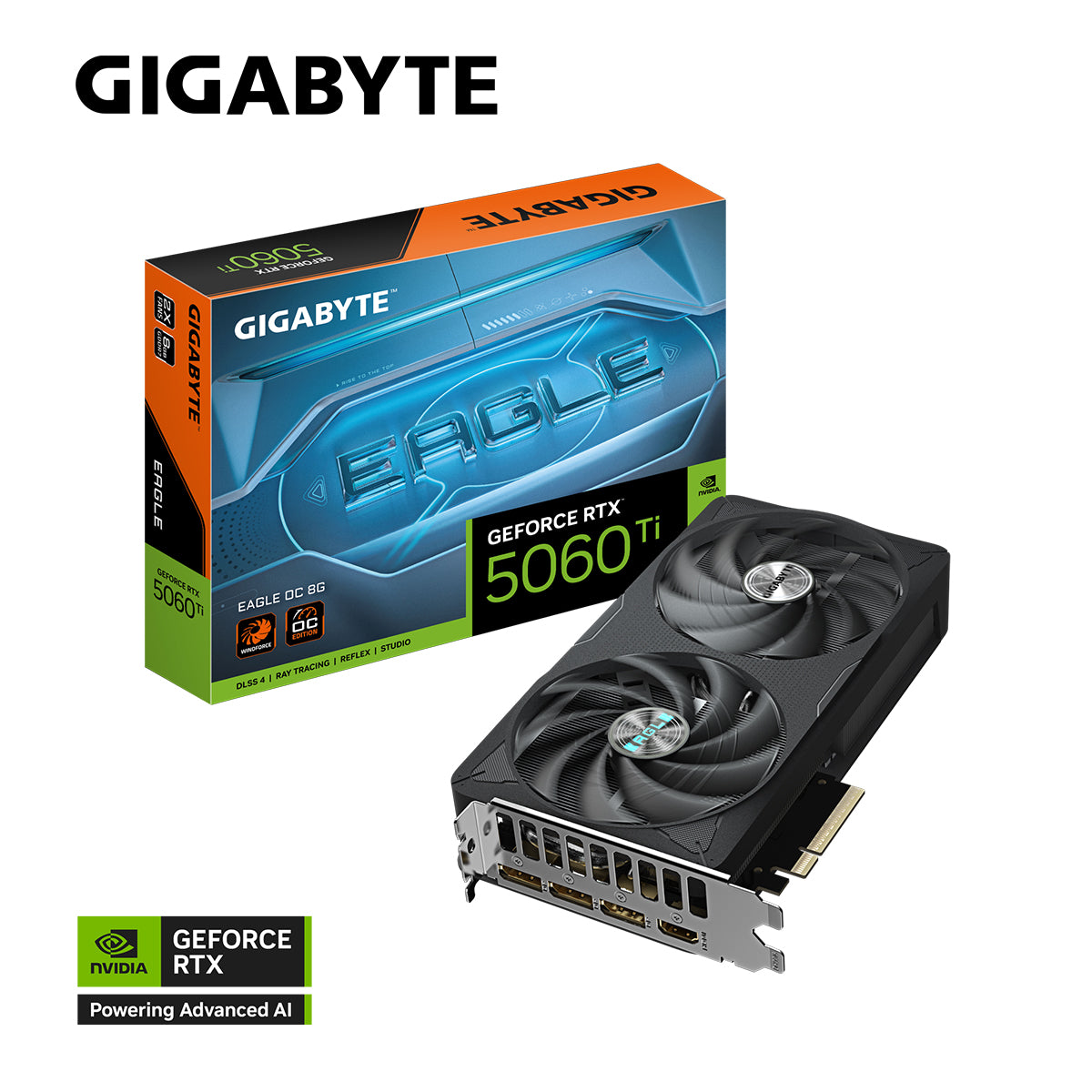 Gigabyte GeForce RTX 5060 Ti Eagle OC 8GB GDDR7 Graphics Card