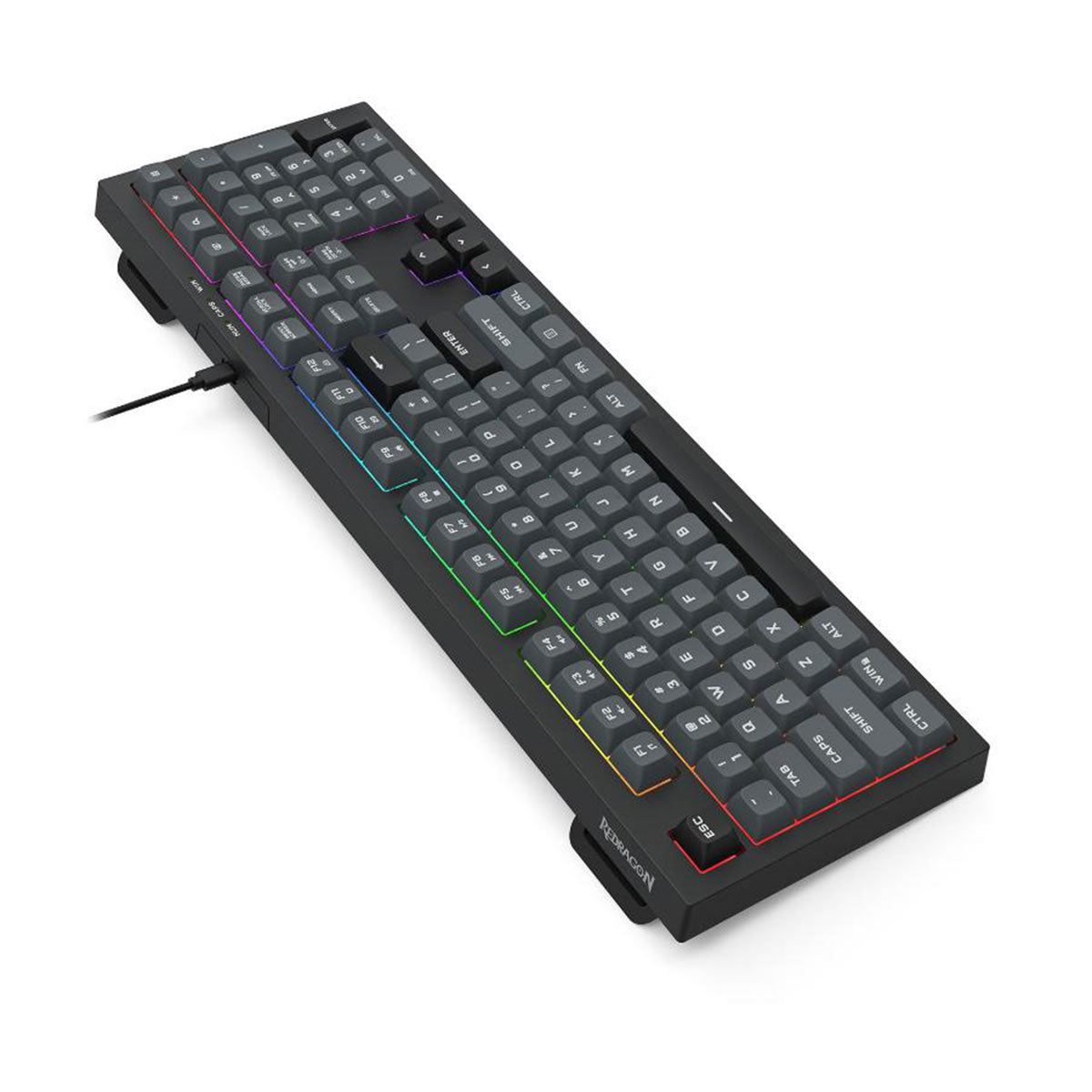 Redragon K518-RGB Crux 108-Key Wired Membrane Gaming Keyboard