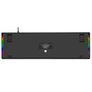 E-Yooso K-610 104 Keys Hot Swappable Wired Mechanical Keyboard Black (Blue Switch)