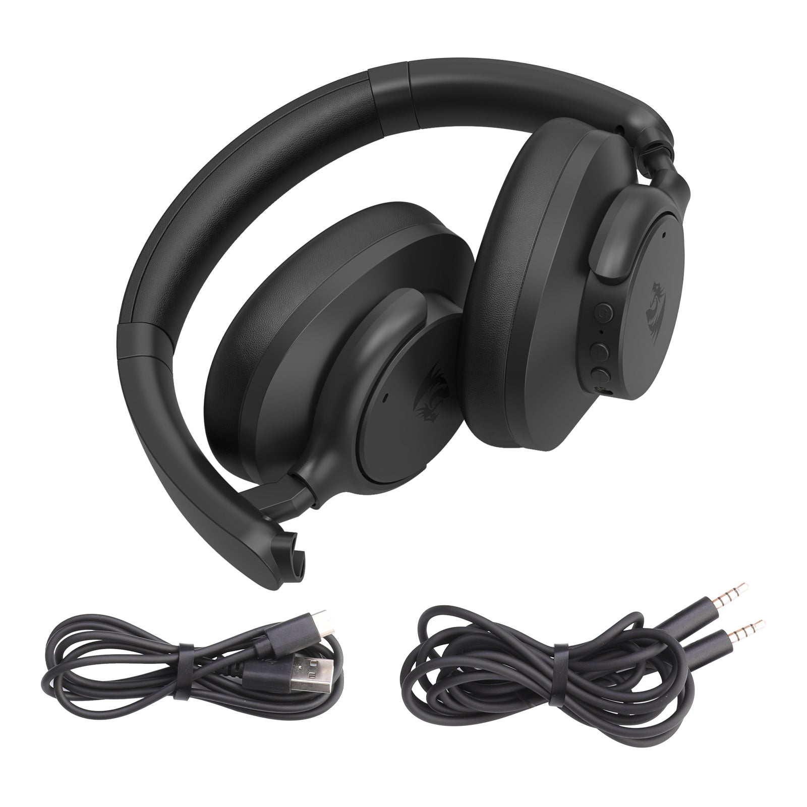 Redragon H610 Vibecore 600X ANC Bluetooth Headphone (Black)