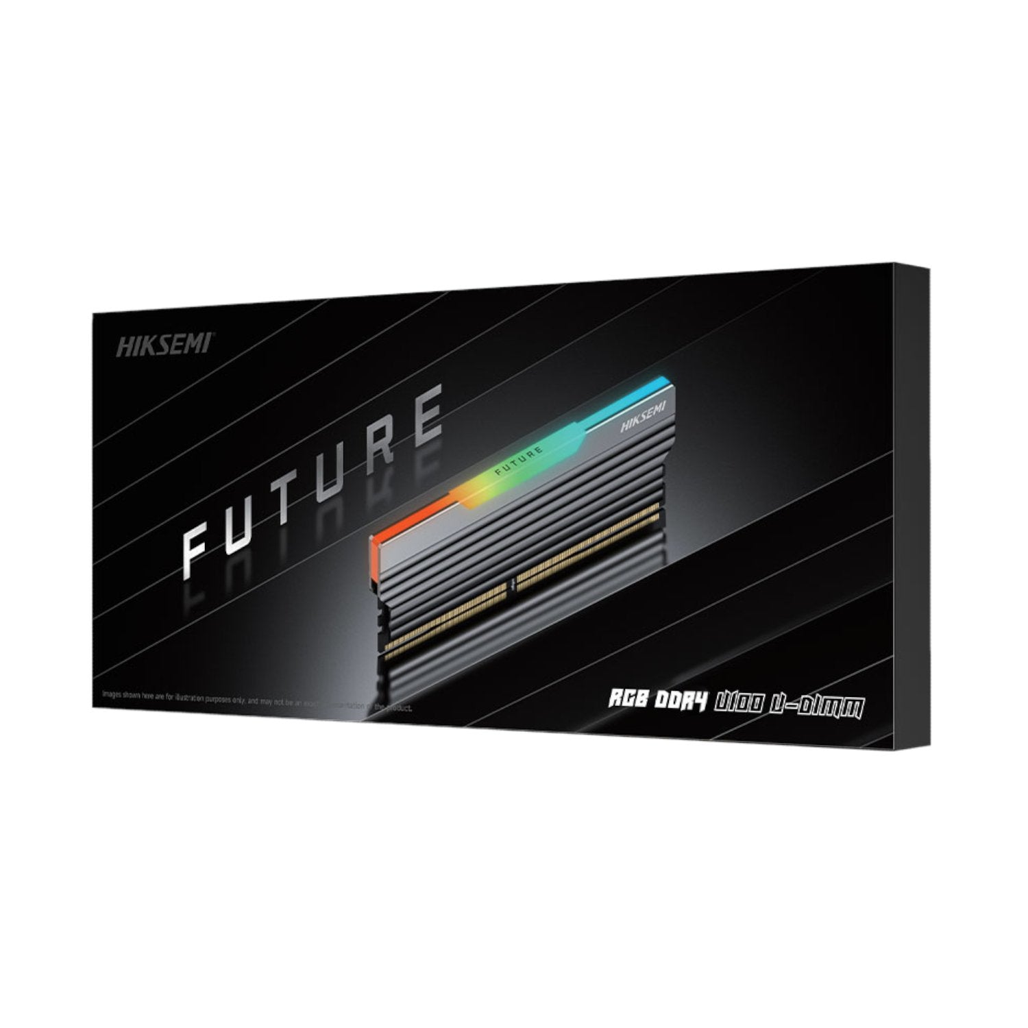 Hiksemi Future RGB Single 6000MHz DDR5 UDIMM Gaming Memory with Heatsi