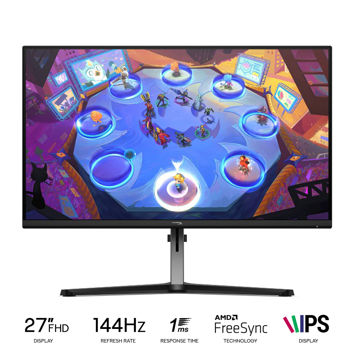 HP HyperX OMEN D5KB3AA 27" FHD (1920x1080) 144Hz 1ms MPRT IPS Gaming Monitor With Tilt Adjustment