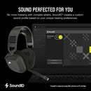 Corsair HS80 MAX Premium Wireless RGB Gaming Headset (Steel Grey)