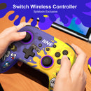 IINE Wireless Controller Purple & Yellow For Switch / Switch OLED (L709)