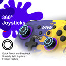 IINE Wireless Controller Purple & Yellow For Switch / Switch OLED (L709)
