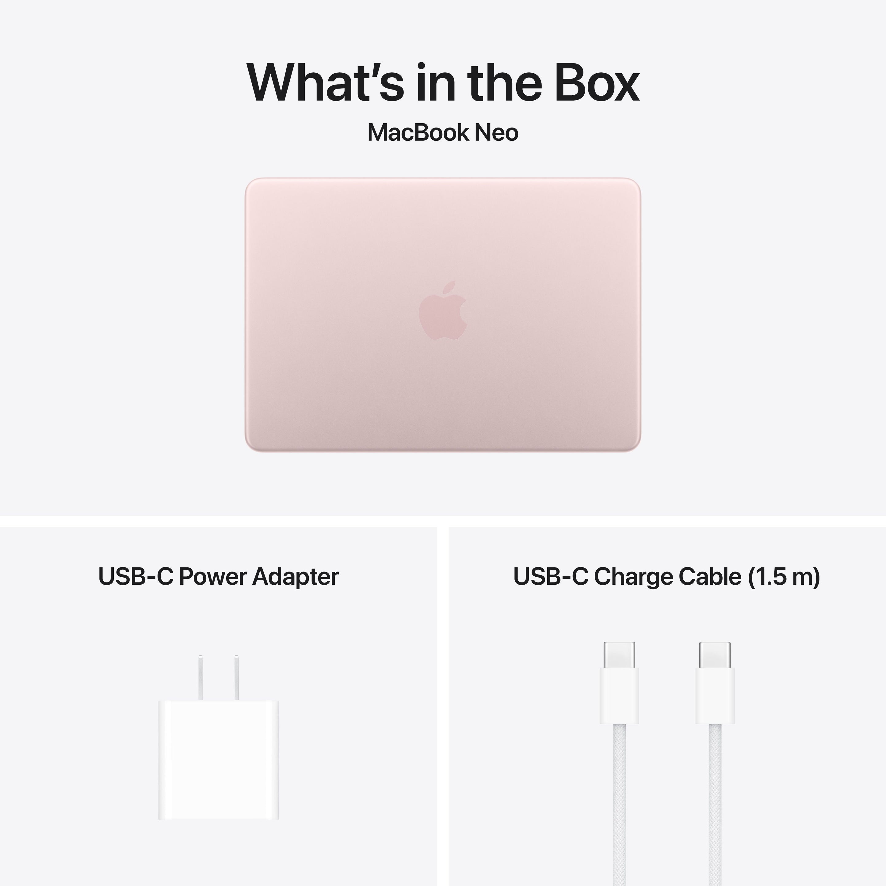 Apple MacBook Neo 13" 8GB+256GB A18 Pro Chip with 6-Core CPU & 5-Core GPU (Blush) (MHFH4PP/A)