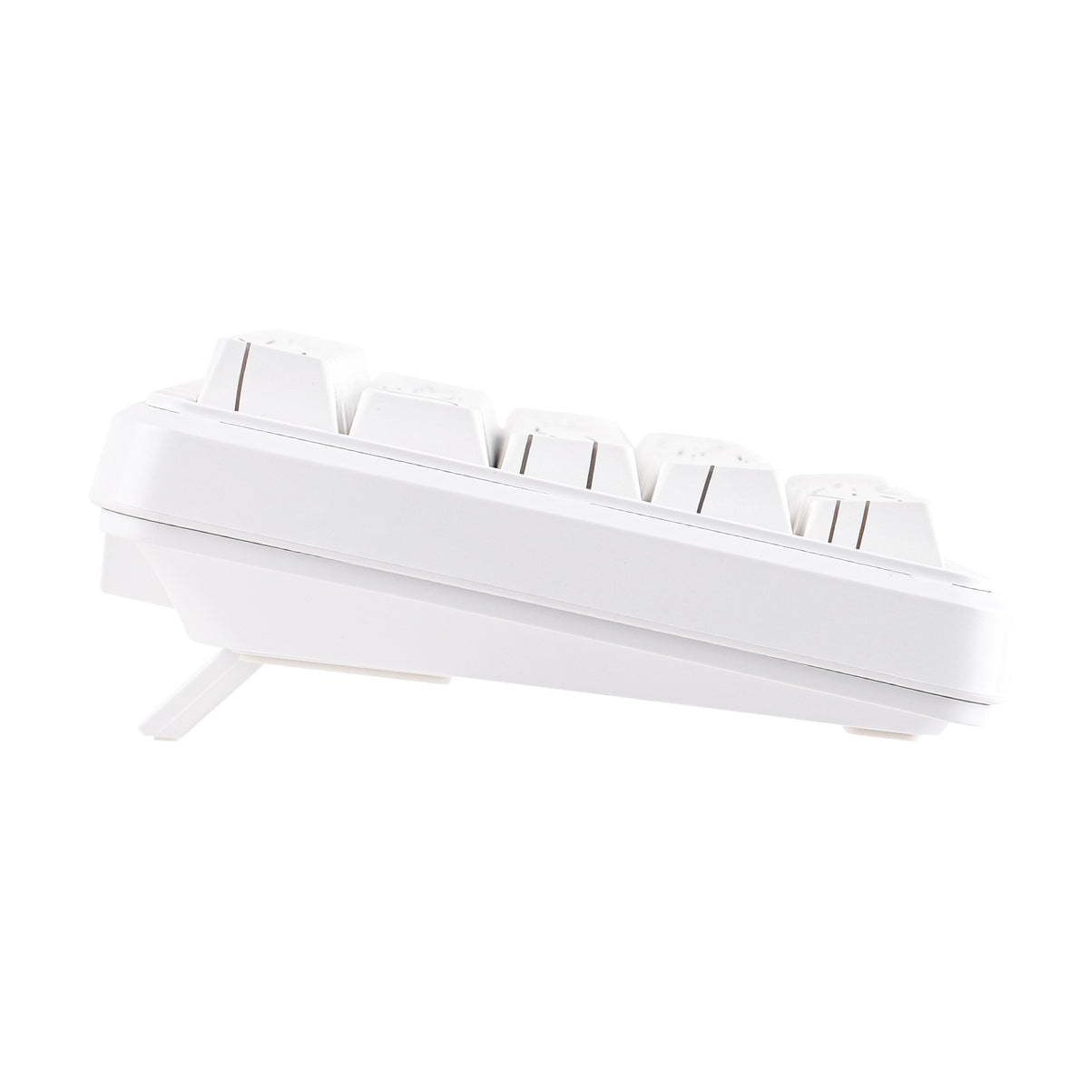 Ajazz AK680 Max RGB Wired 68-Keys Gasket-Mounted Hot Swappable Mechanical Keyboard (Contour White)