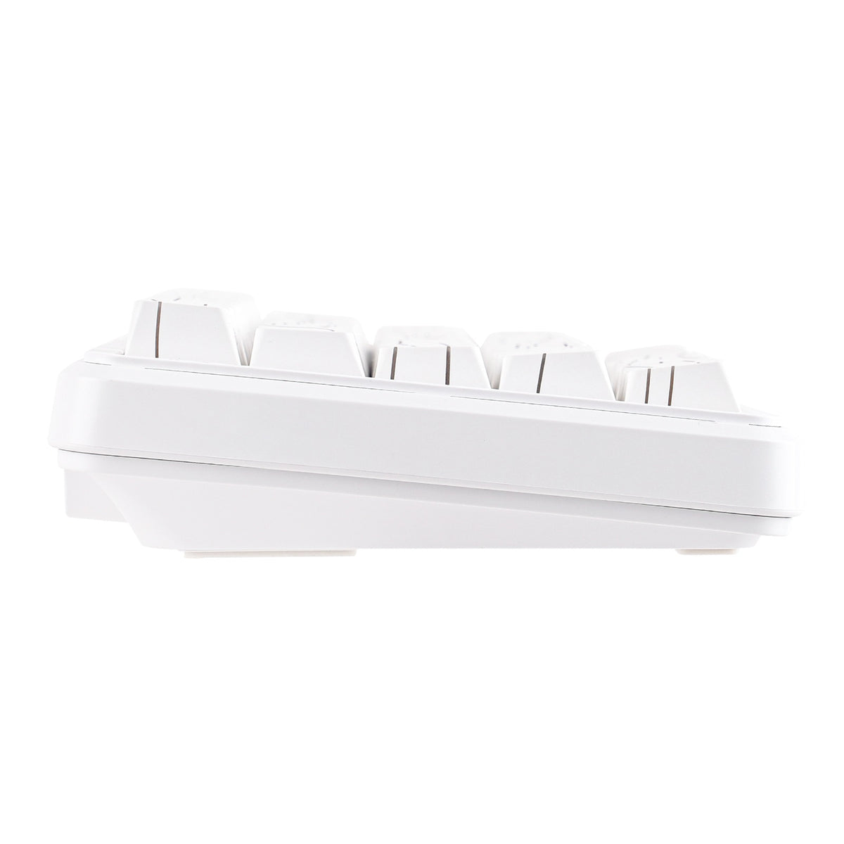 Ajazz AK680 Max RGB Wired 68-Keys Gasket-Mounted Hot Swappable Mechanical Keyboard (Contour White)