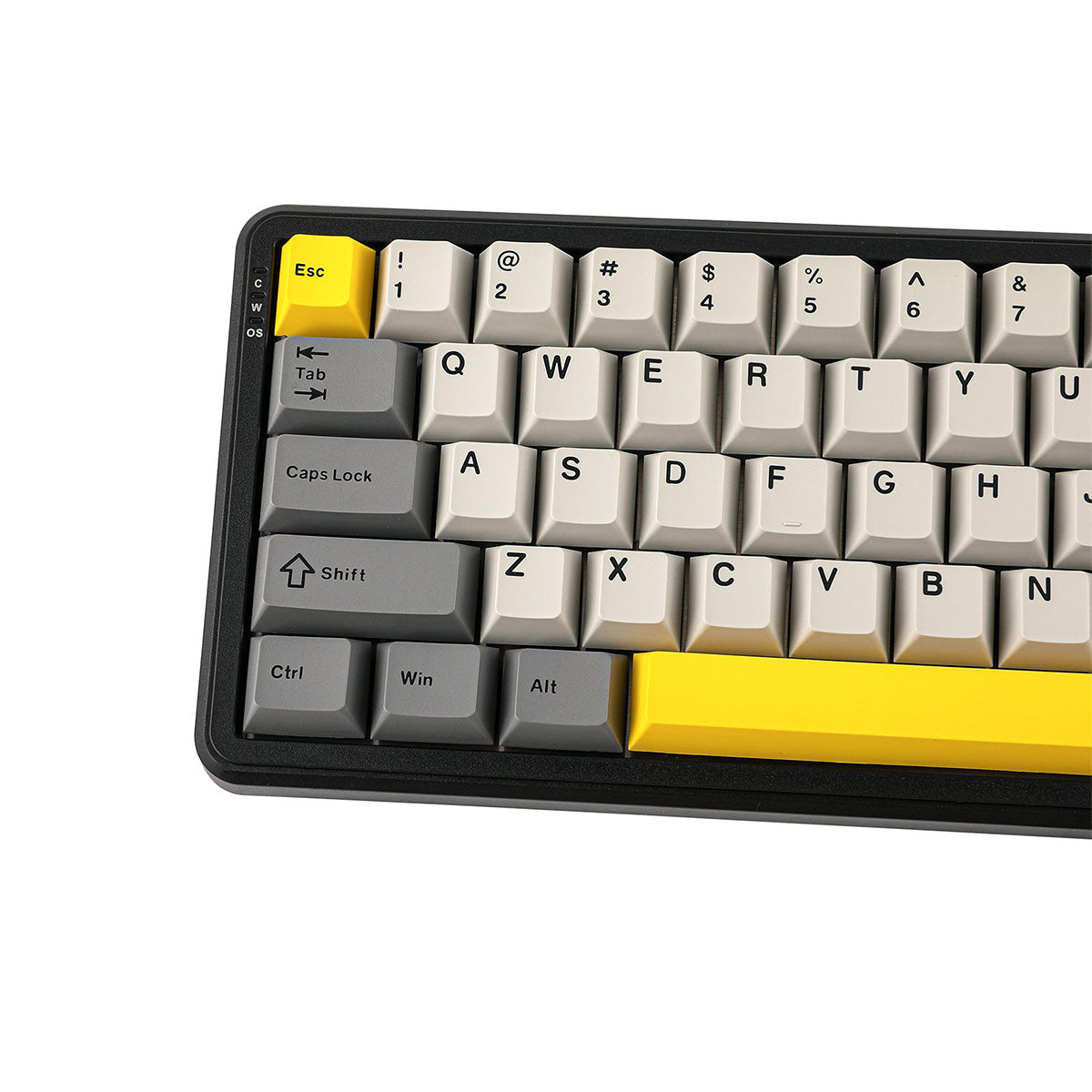 Ajazz AK680 Max RGB Tri-Mode 68-Keys Aluminum Positioning Plate Gasket-Mounted South Facing