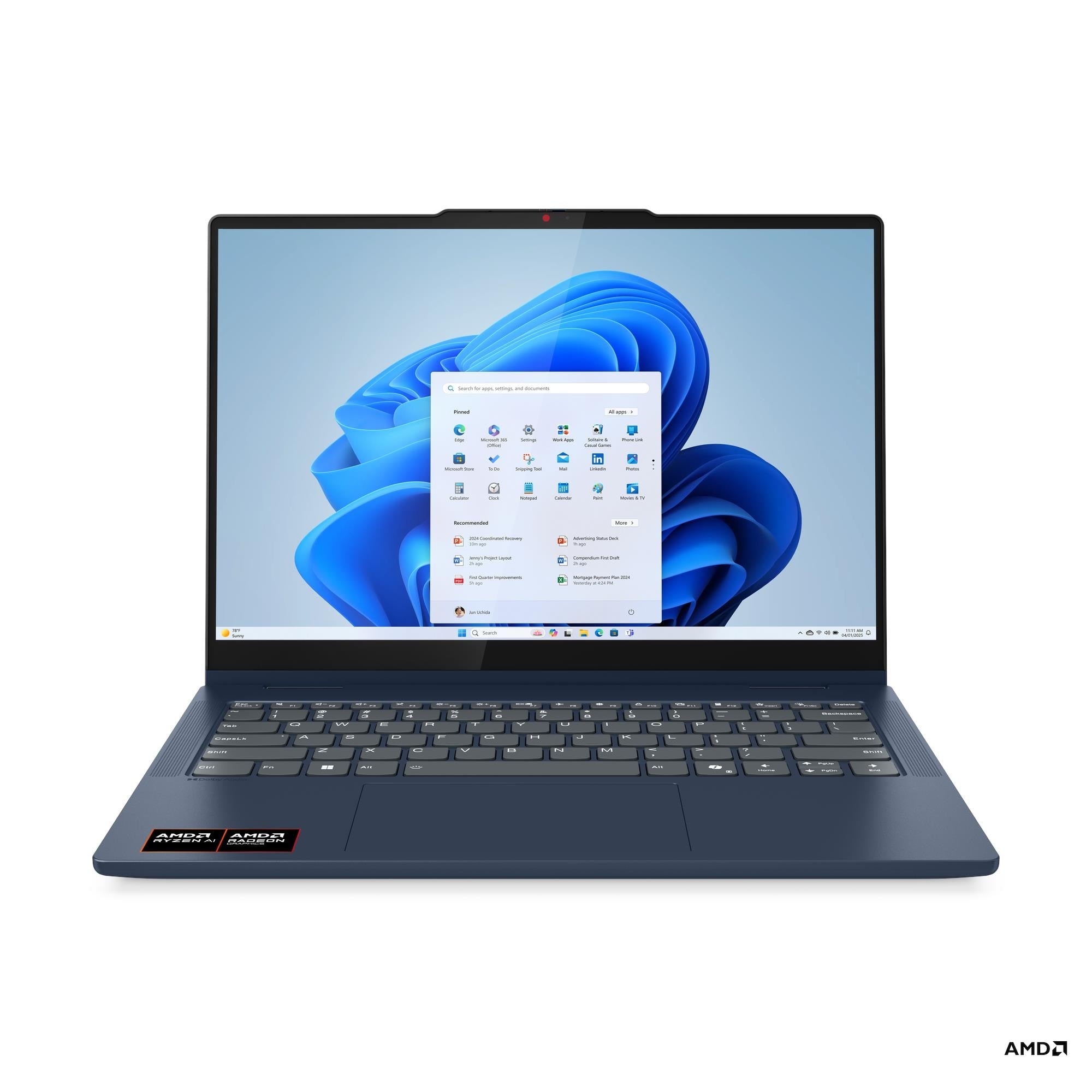 Lenovo IdeaPad 5 2-in-1 14AKP10 83KT0028PH Laptop (Cosmic Blue) | DataBlitz