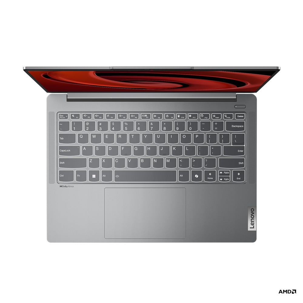 Lenovo Ideapad Pro 5 14AHP9 83D3001RPH Laptop (Arctic Grey) | 14" 2.8K (2880X1800) OLED | R7 8845HS | 16GB RAM | 512GB SSD | Integrated AMD Radeon 780M Graphics | Windows 11 Home | MS Office Home & Student 2021 | Lenovo Casual Backpack B210