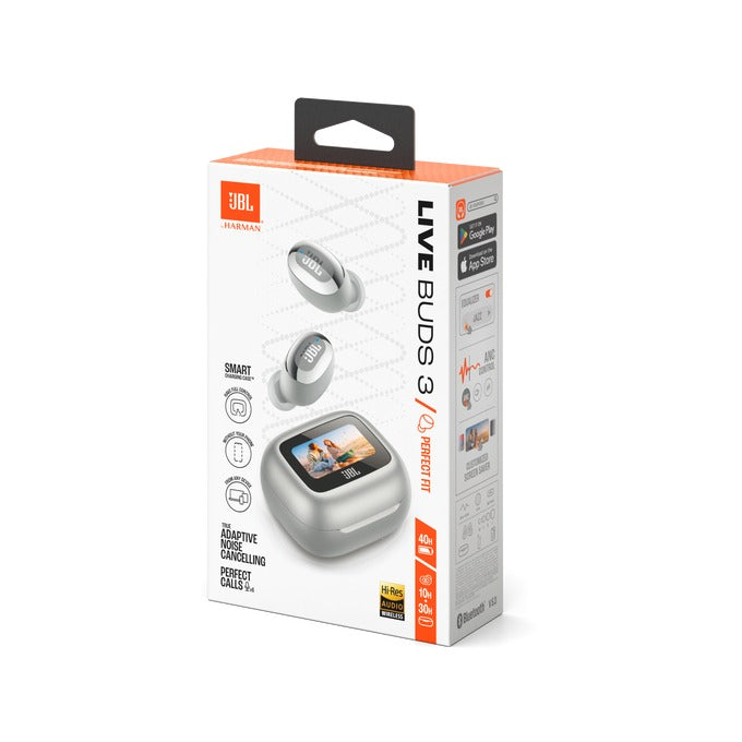 JBL Live Buds 3 True Wireless Noise Cancelling Closed-Stick Earbuds