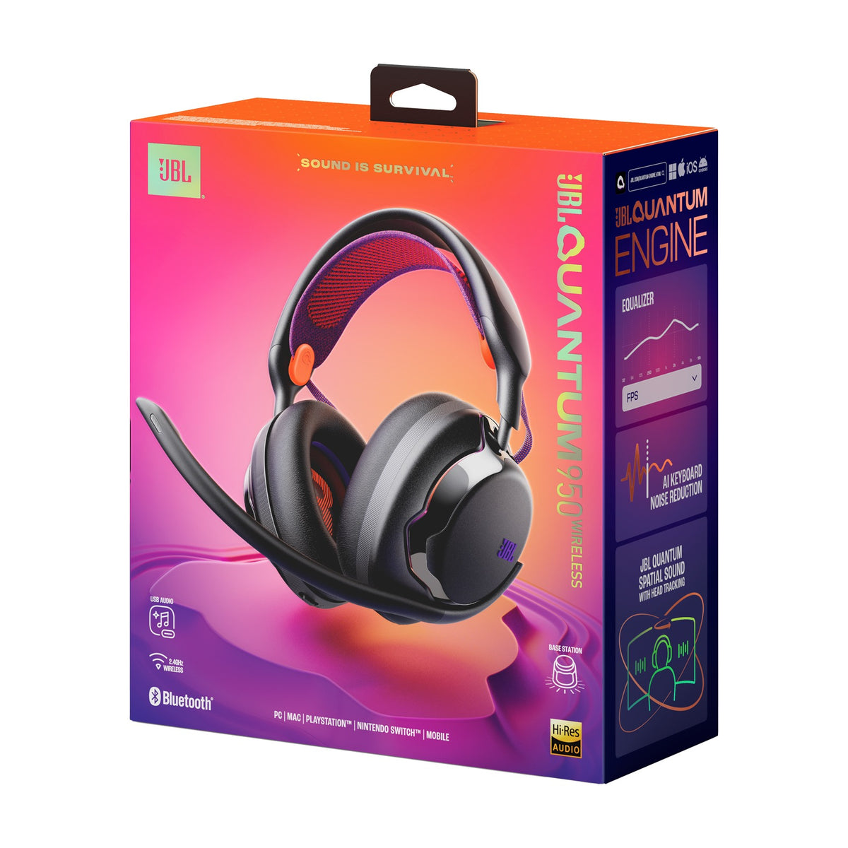 JBL Quantum 950 Wireless Gaming Headset | DataBlitz