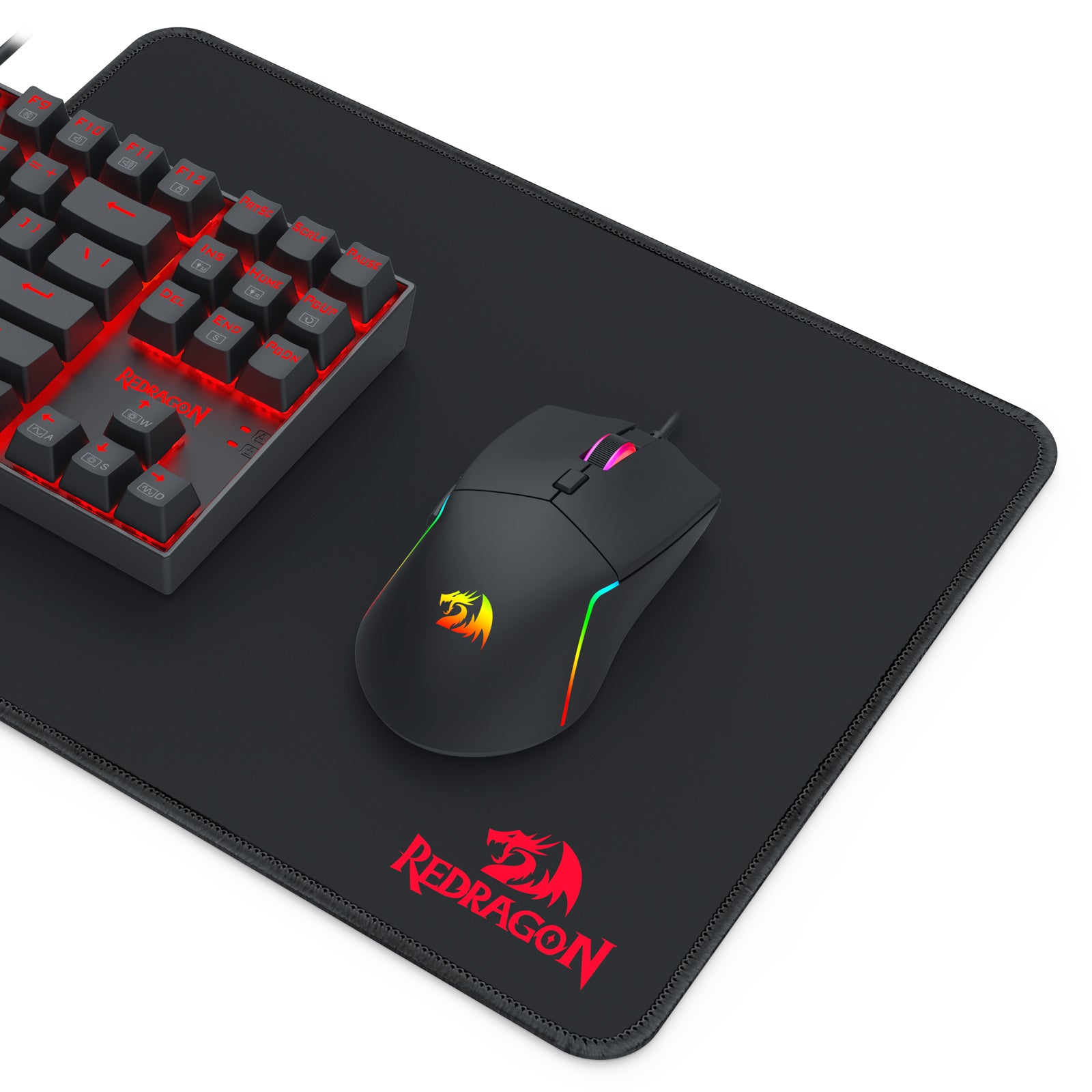 Redragon K552-BB-3 Keyboard/Headset/Mouse/Mouse Pad 4-in-1 Combo