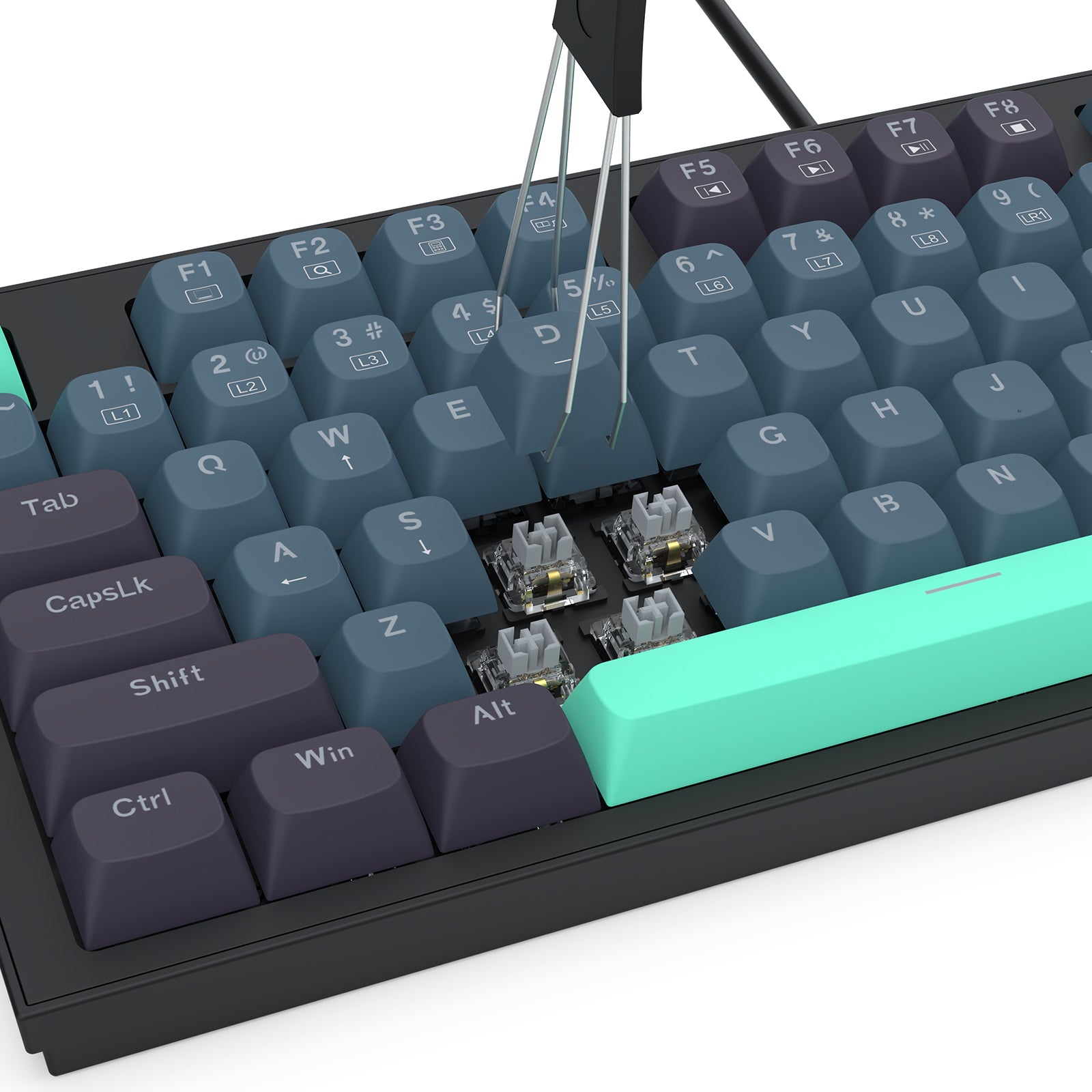 Redragon K611-BGB Bes Wired USB Mechanical Gaming Keyboard
