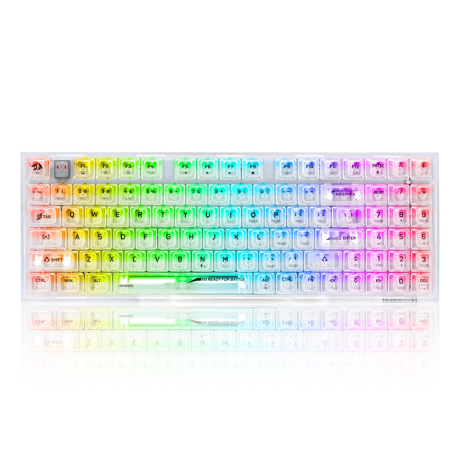 Redragon Irelia Pro K658 RGB Tri-Mode 94-Key Hot-Swappable Wireless Mechanical Keyboard