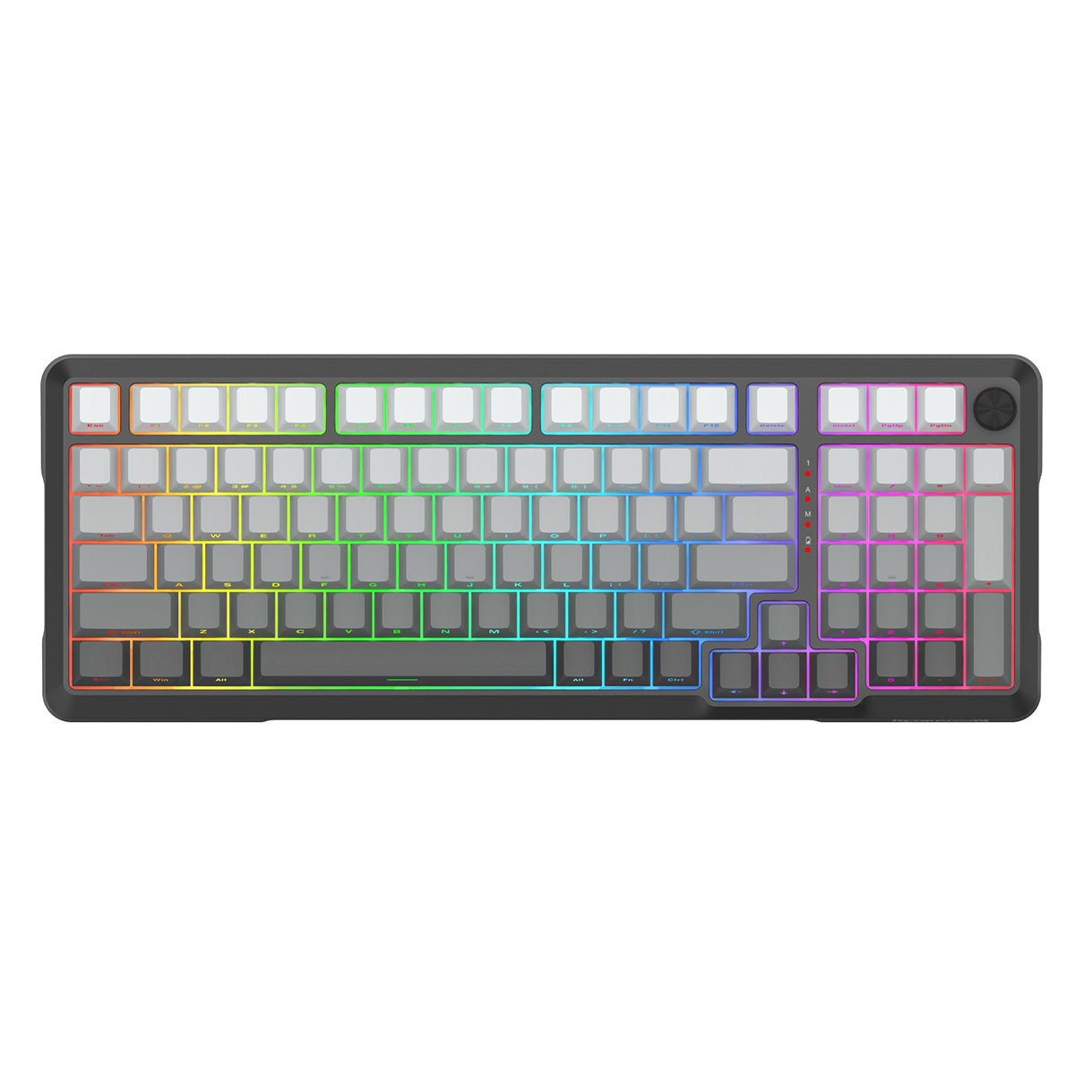 Redragon Bragi Pro Tri-Mode Wireless RGB Mechanical Keyboard (Gradient Gray) (K688SP-RGB-PRO)