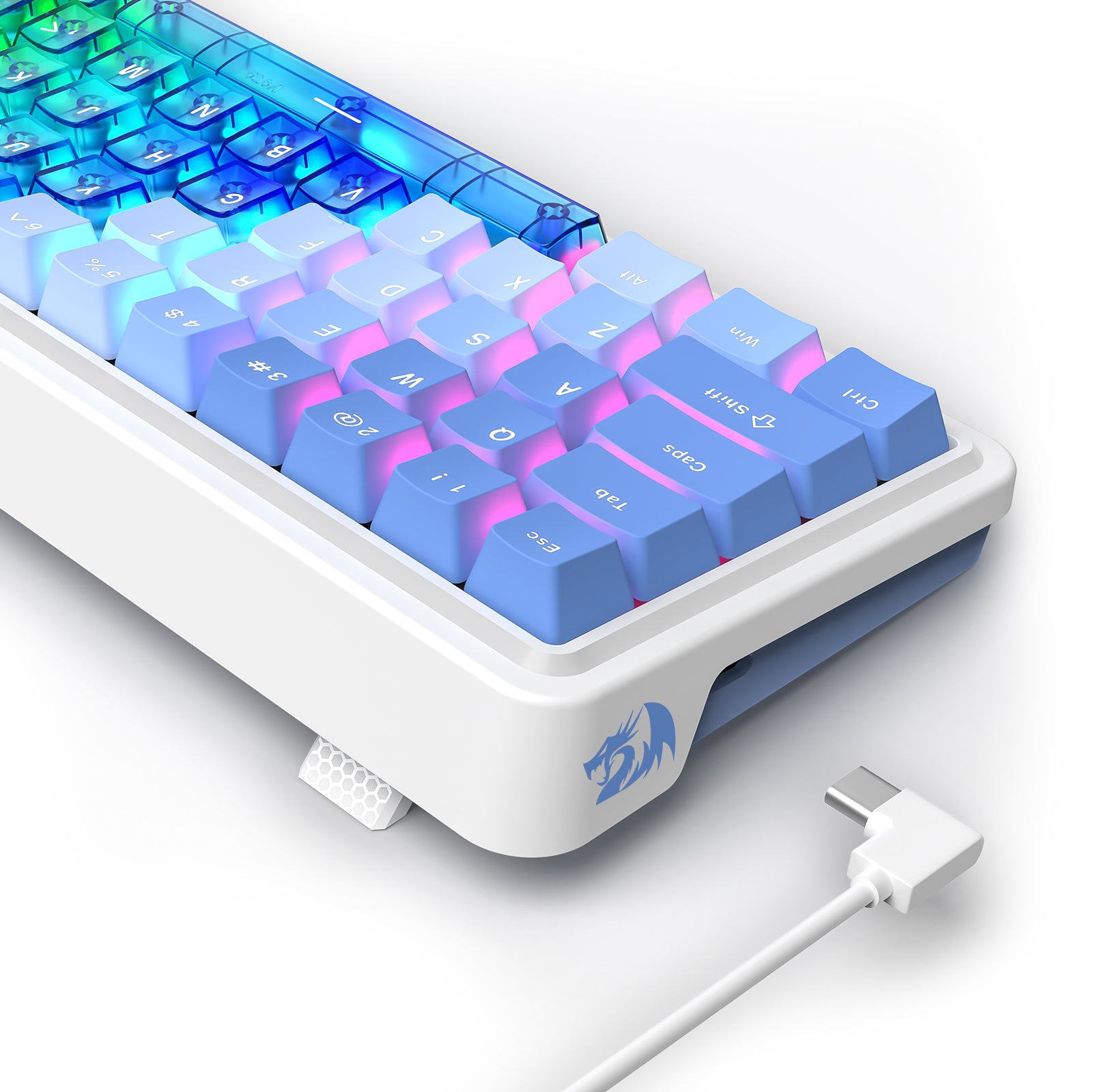 Redragon Nova Magnetic K709 RGB Hot-Swappable Wired 65% Keyboard with Rapid Trigger