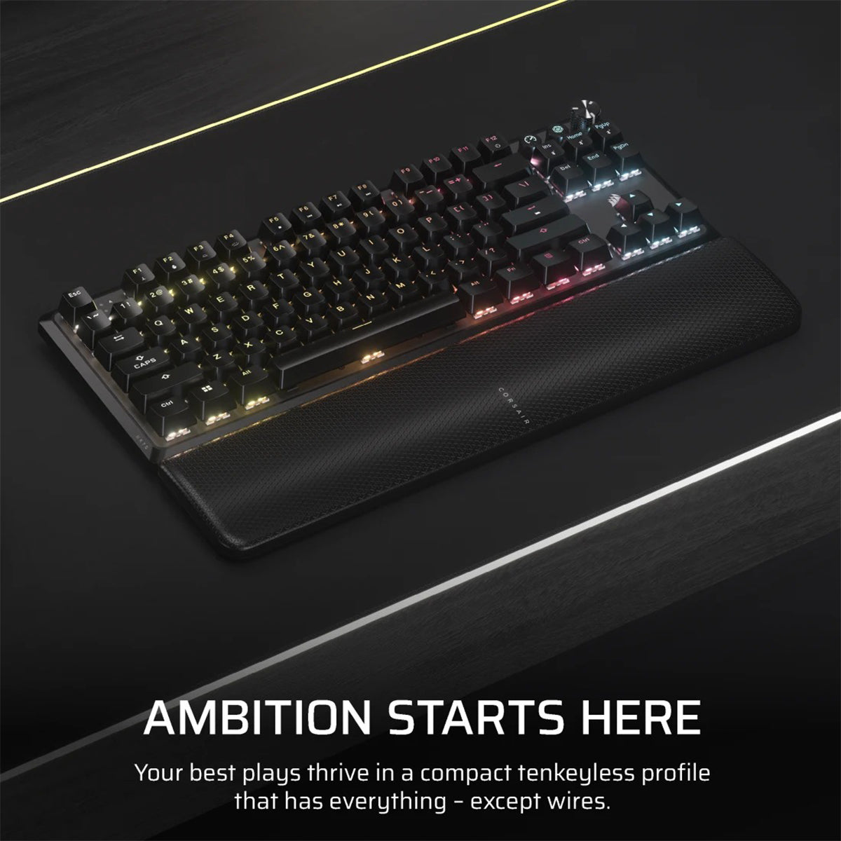Corsair K70 Core TKL Wireless RGB Mechanical Gaming Keyboard