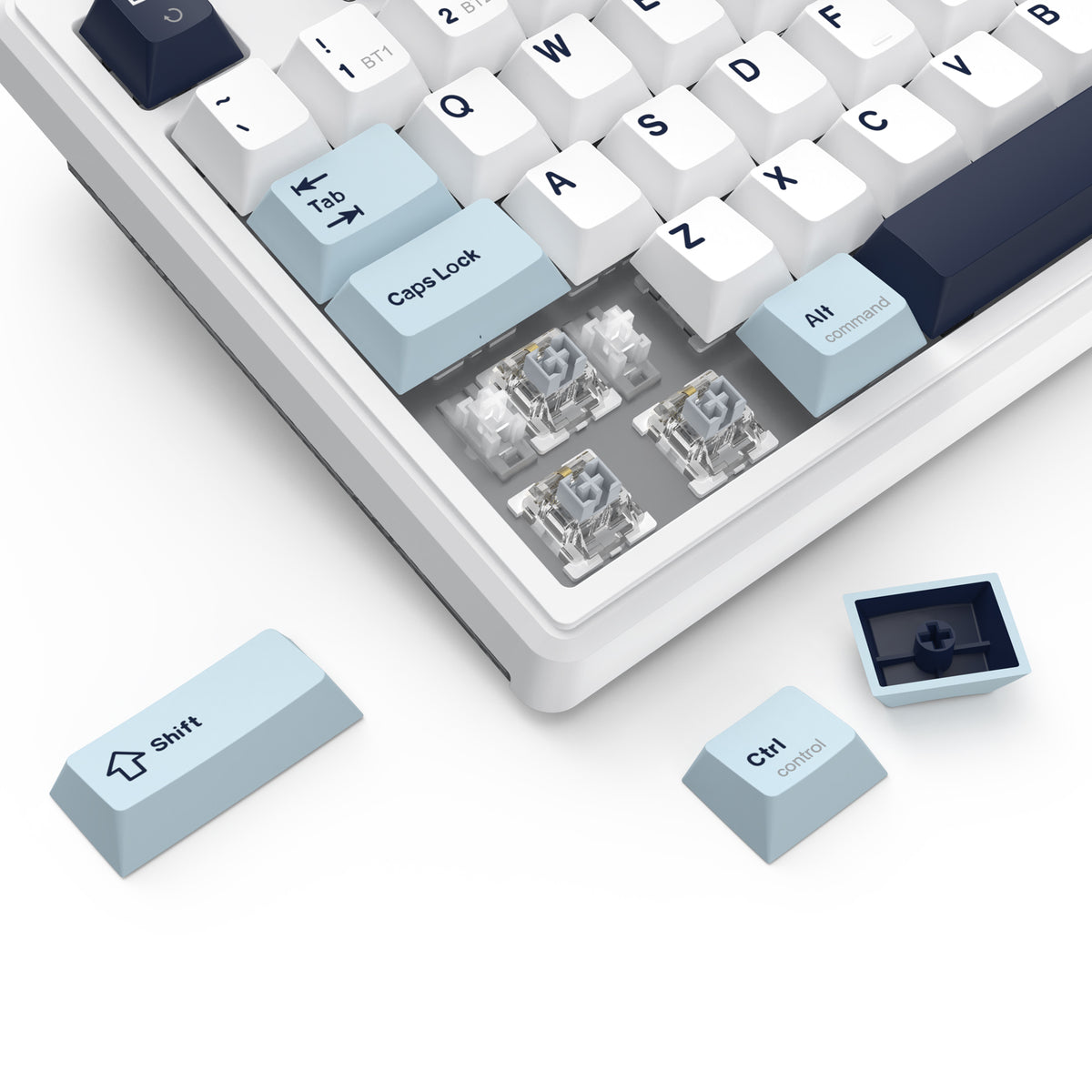 Redragon Cyclone Pro K716 RGB Hot-Swappable Gasket Mounted TKL Horizontal Knob Mechanical Keyboard