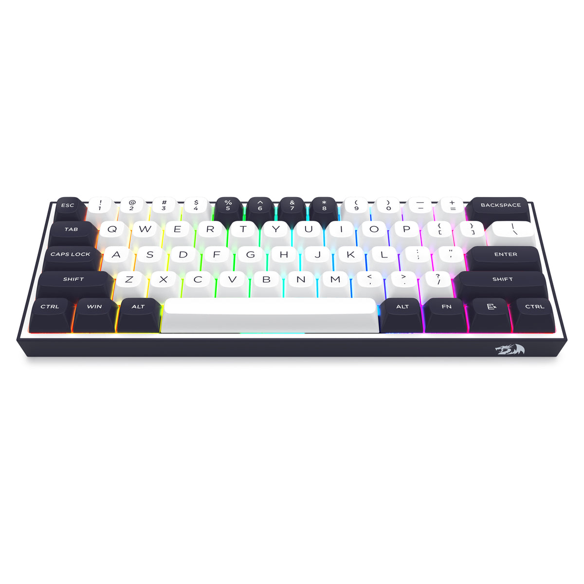 Redragon K717 Alcor QMK Tri-Mode RGB 60% Mechanical Gaming Keyboard