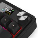 Redragon K719GBP Galatin Pro RGB Tri-Mode with LCD Screen Gasket Mounted Mechanical Keyboard