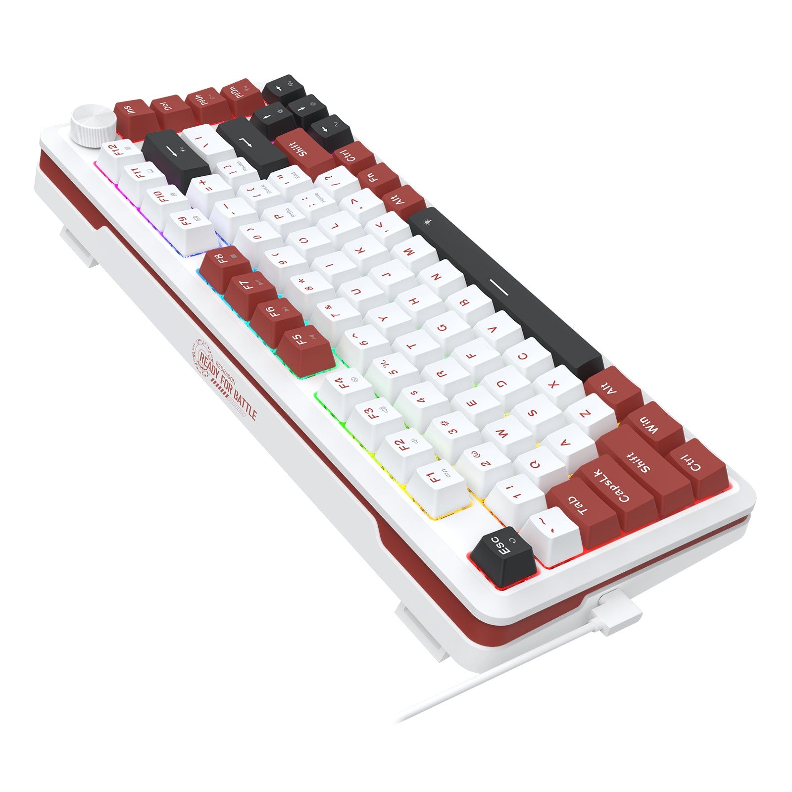 Redragon K721WRB Stormhunter Magnetic RGB Hot-Swappable Wired 75% Keyboard with Rapid Trigger