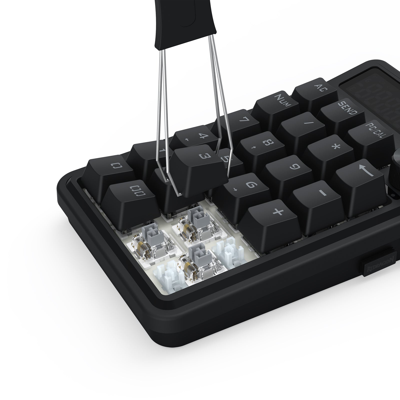 Redragon Cove Wireless K733 RGB Hot-Swappable Gasket Mounted Digital Mechanical Numpad