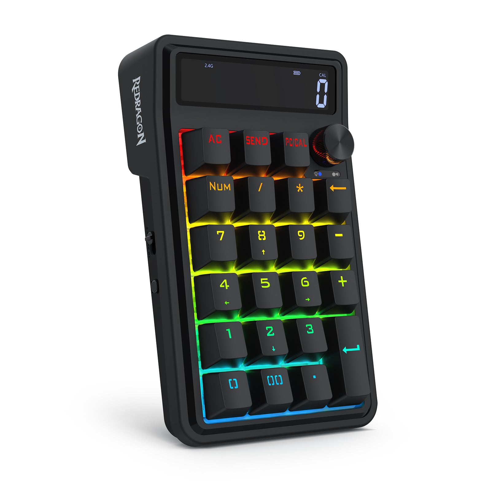 Redragon Cove Wireless K733 RGB Hot-Swappable Gasket Mounted Digital Mechanical Numpad
