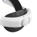 Kiwi Design Single Point Charging Battery Head Strap For Meta Quest 3 (White) (Q31-SPC)
