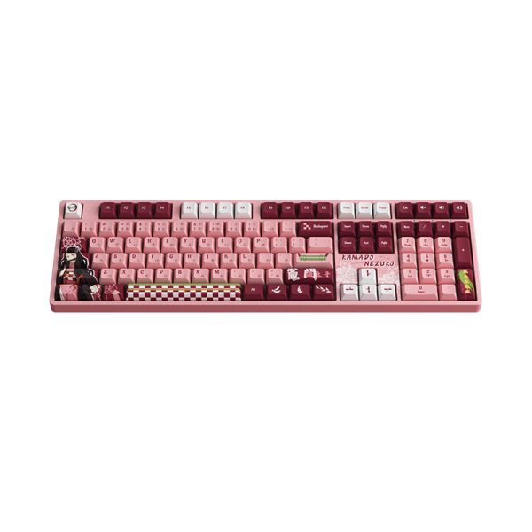 Akko Demon Slayer Nezuko 5108B Plus Multi-Modes RGB Hot-Swappable Mechanical Keyboard