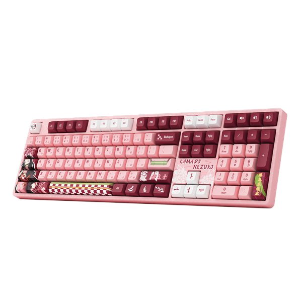 Akko Demon Slayer Nezuko 5108B Plus Multi-Modes RGB Hot-Swappable Mechanical Keyboard