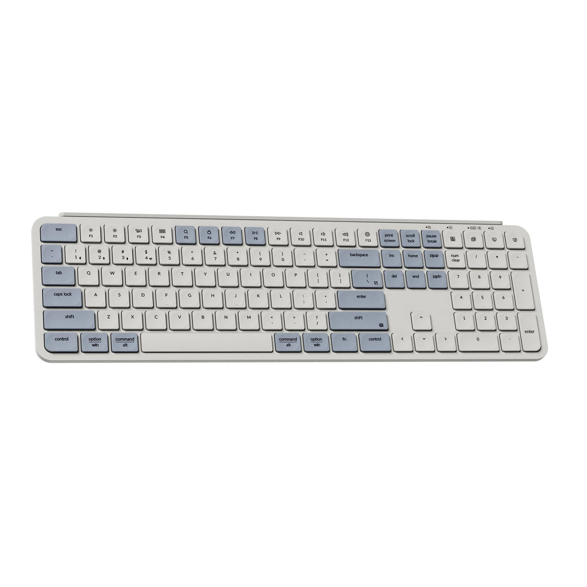 Keychron B6 Pro Ultra-Slim Compact Wireless Mechanical Keyboard (Retro Blue) (B6P-K11)