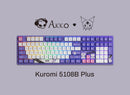 Akko Kuromi 5108B Plus Multi-Modes RGB Hot-Swappable Mechanical Keyboard (Akko CS Crystal)