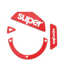 Pulsar Superglide 2 Glass Skates for Logitech G502 (Red) (L52SGR2)