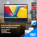 Asus Vivobook Go 14 E1404FA-NK712WSM Laptop (Mixed Black) | DataBlitz