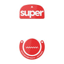 Pulsar Superglide 2 Glass Skates for Logitech G Pro Superlight (Red) (LGSSGR2)