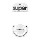 Pulsar Superglide 2 Glass Skates for Logitech G Pro Superlight (White) (LGSSGW2)