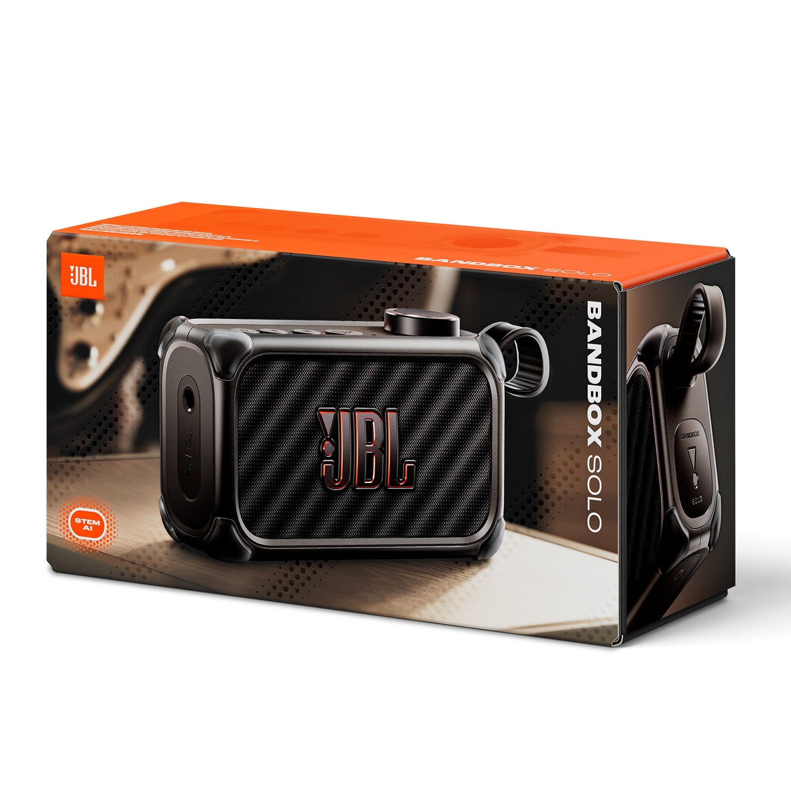 JBL Bandbox Solo Portable AI Powered Music Amplifier & Speaker