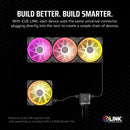 Corsair iCUE LINK LX140 RGB 140MM PWM PC Fan Expansion Kit
