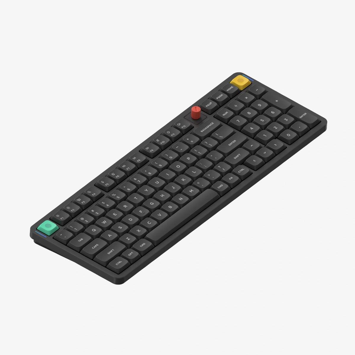 NuPhy Air100 V3 Low-Profile Tri-Mode Wireless Mechanical Keyboard - Nebula Dark (Blush Nano Switch)