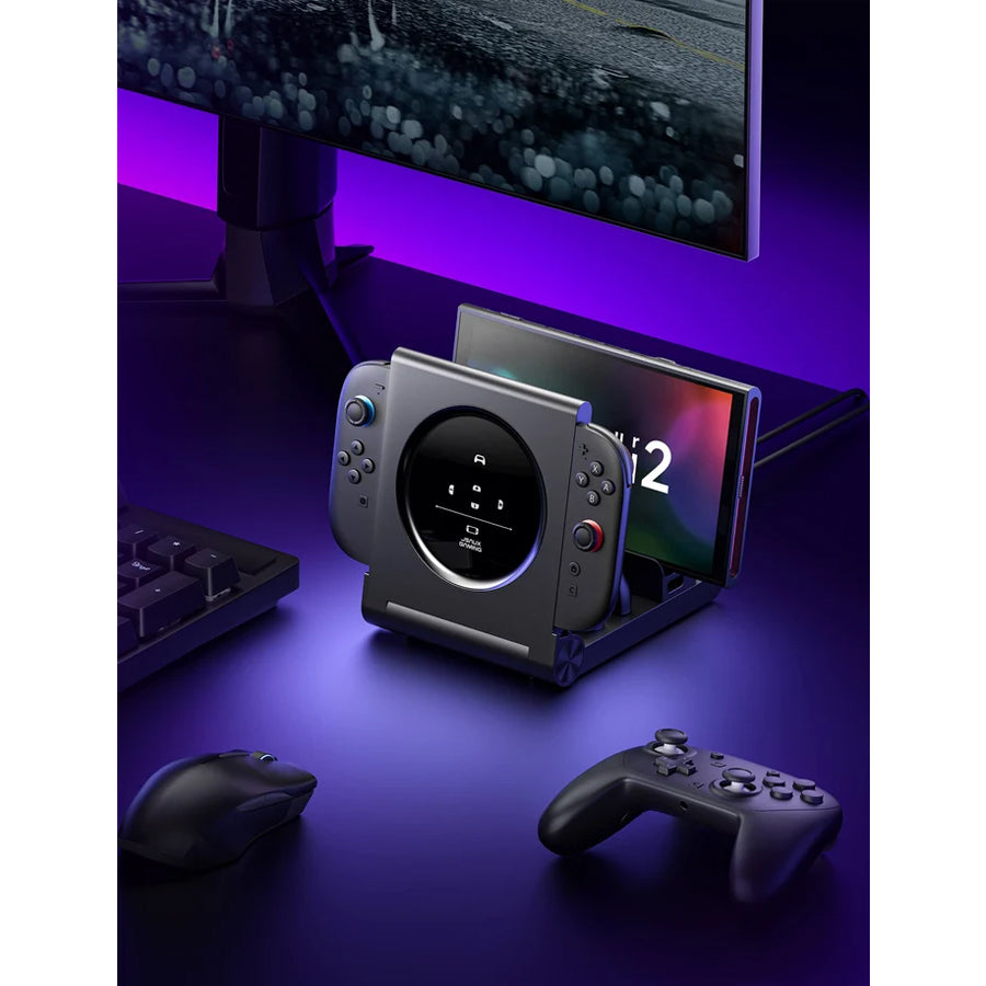 JSAUX 6-in-1 Gaming Dock for Nintendo Switch (Black) (HB0610)