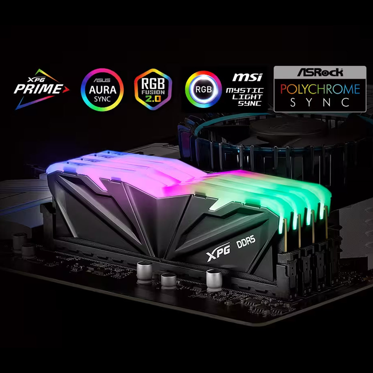 Adata XPG ARMAX RGB DDR5 6000MT/s 32GB (2x16GB) Heatsink Memory Module Kit UDIMM Desktop Memory