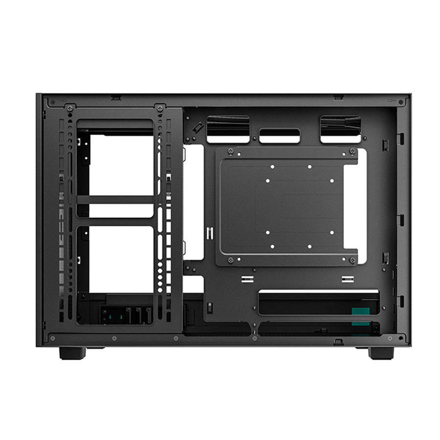 DeepCool CH260 Wood High Airflow Compact M-ATX Wood Grain PC Case